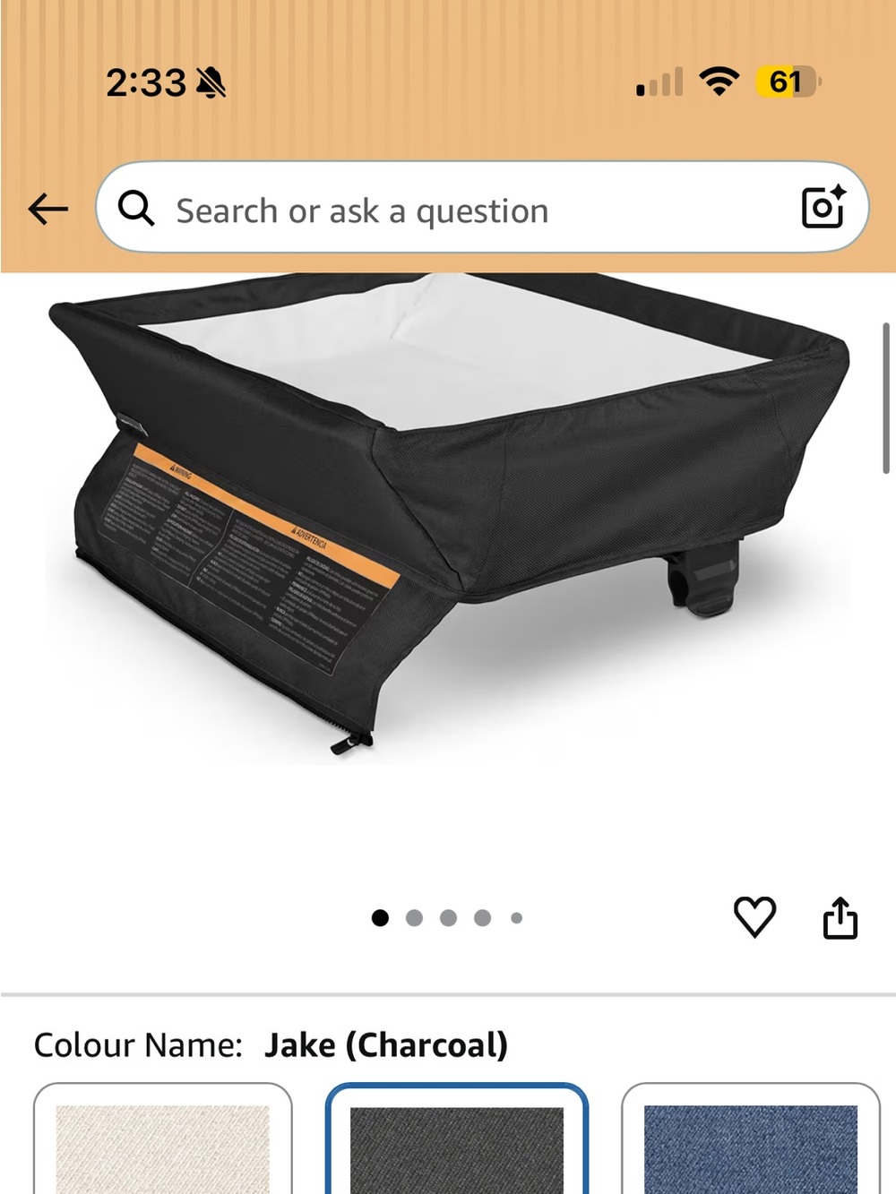 Jake UPPABABY Change Table